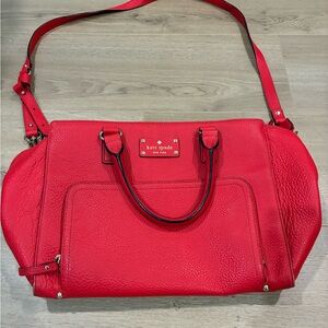Kate Spade Vibrant Red Shoulder Bag